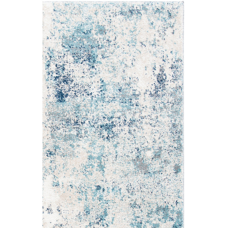 Scriber Performance Abstract Rug, Runner 2' x 8'
