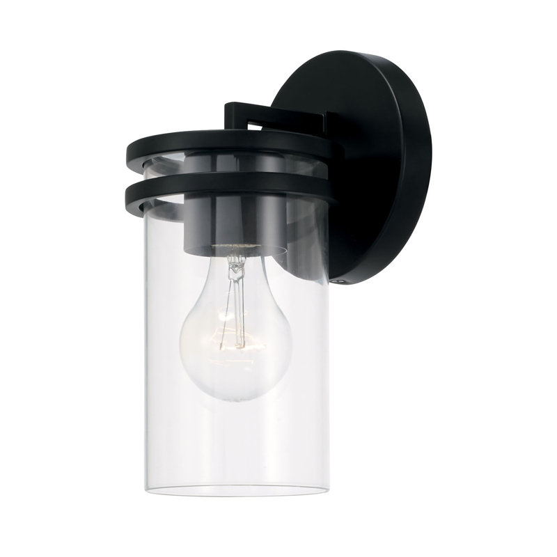 Armed Sconce, Matte Black
