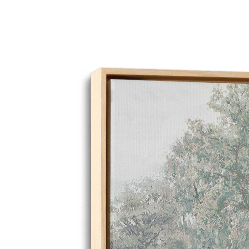 Silver Woods by Amber Sterling Art Print, Framed Canvas, Tan, 32 W x 24 H