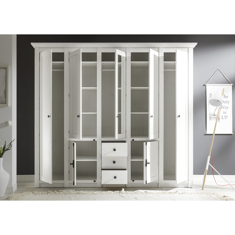 Berwyn 7 Door Manufactured Wood Wardrobe