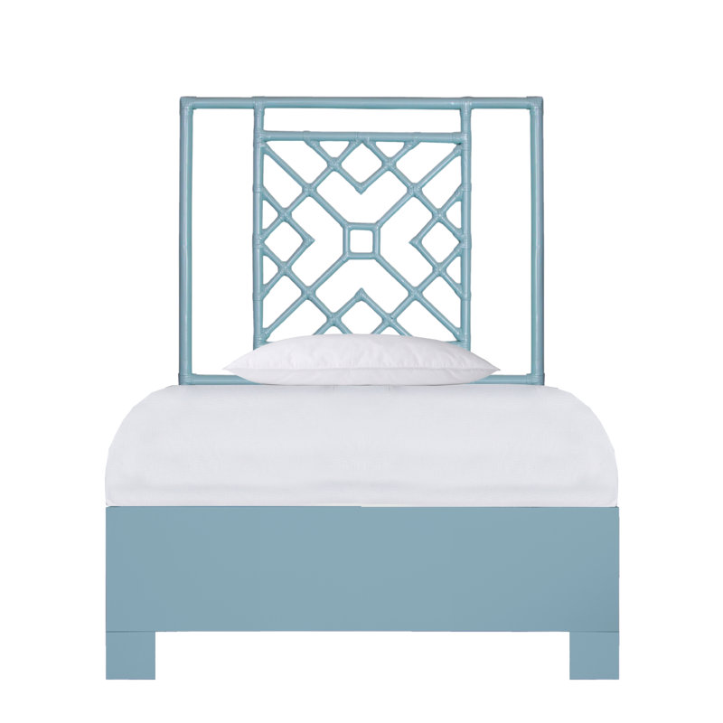 Ananias Standard Bed, Twin XL, Pool Blue
