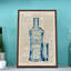 Impression de la vodka bleue - cadre photo-21728179
