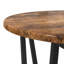  Side Table Set 2 Pcs Old Wood And Black 50 X 50 X 50.5 Cm-2071023650
