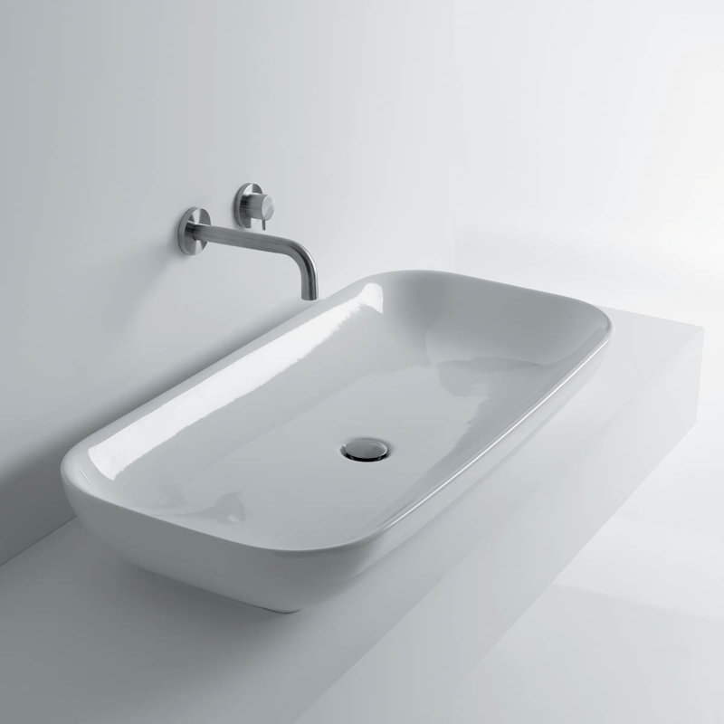 Ciotola 39.4'' L Bathroom Sink