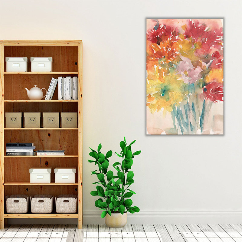 Floral Treats I - reproduction d'art sur toile, H 30 po x l 20 po
