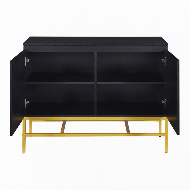 Kesia Accent Cabinet, Black