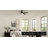 Odyssey 5- Blade Smart Flush Mount Ceiling Fan with Remote Control and LED Light Kit Included-55354985-57409108