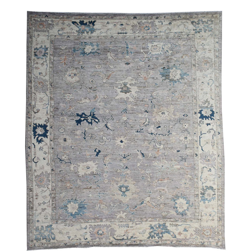 Oushak Rugs One-of-a-Kind Rectangle 10'9" X 13'8" Area Rug