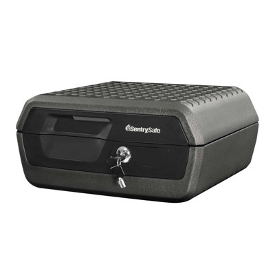SentrySafe 0.36 Cu. Ft. Fire/Water Chest Safe Box with Key Lock