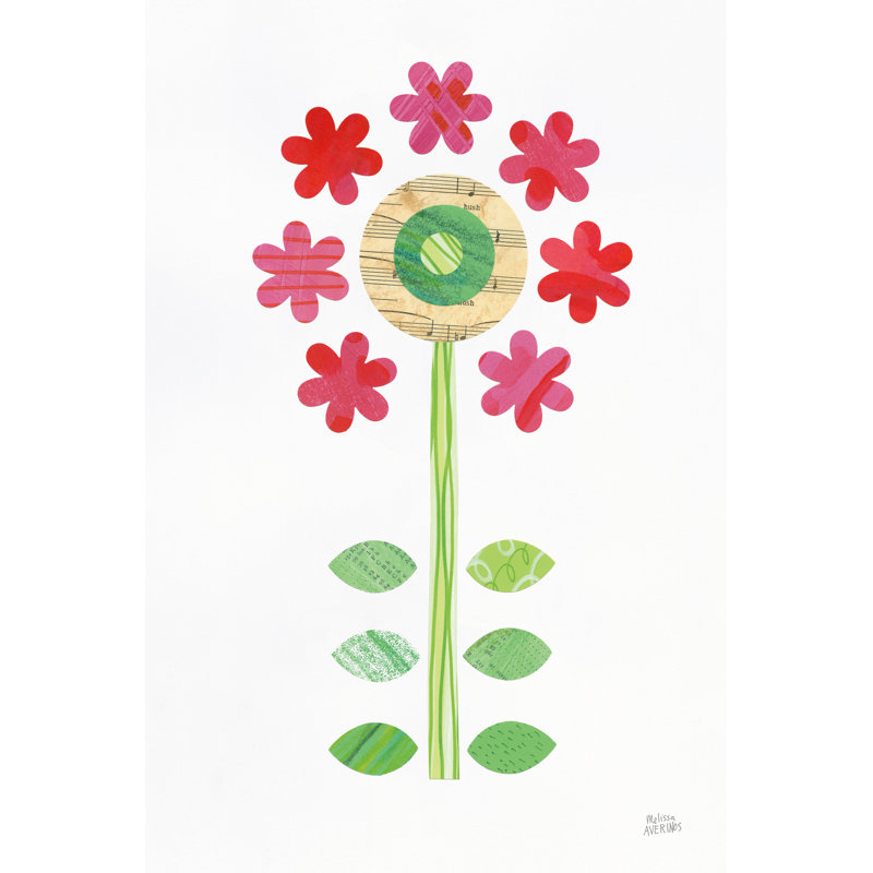 Flower Power III by Melissa Averinos - Wrapped Canvas Painting, 76cm H x 51cm W x 3.8cm D