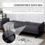 3 Seater Reclining Sofa Bed
