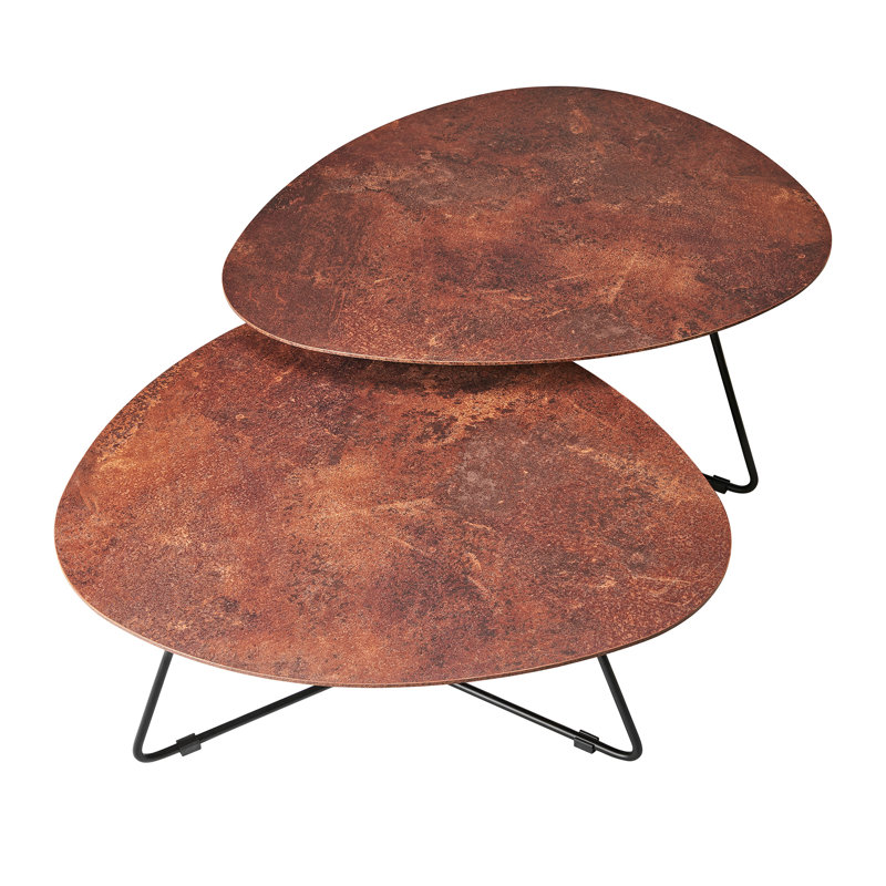 Coffee Table, warm rust
