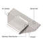 Grilles en acier inoxydable avec grillage alimentaire