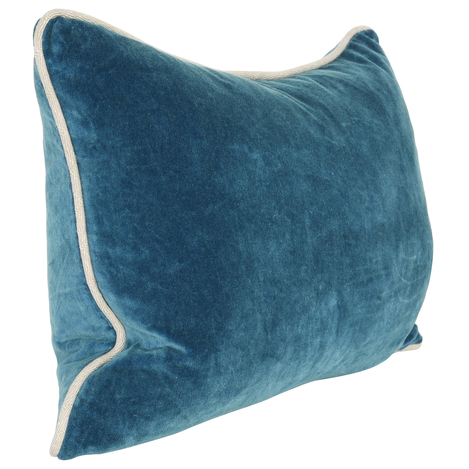 Goodall Throw Pillow, Rectangle 14"H x 20"W, Marine Blue