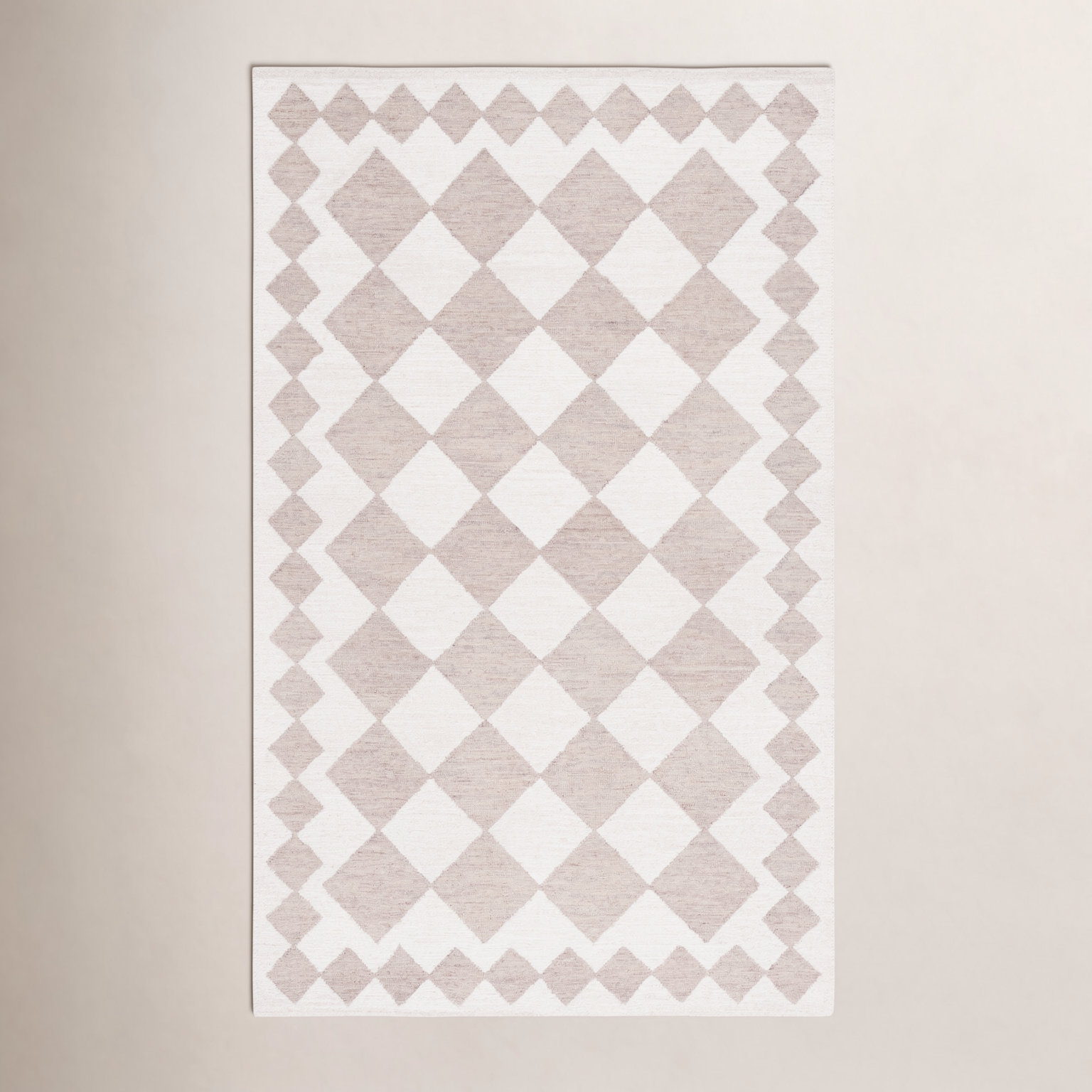 Claude Hand-Tufted Geometric Rug, Rectangle 6' x 9'