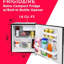 Frigidaire Pi. Réfrigérateur compact rétro avec refroidisseur, réfrigérateur de comptoir avec ouvre-bouteille intégré-98742344