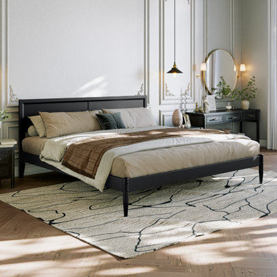 Ellarie Platform Bed with Adjustable Headboard