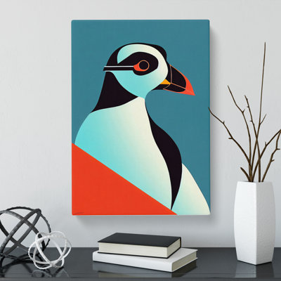 Giusto Puffin Art Deco Vol.2 - Wrapped Canvas