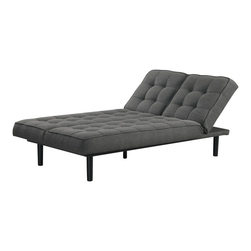 Canapé Sora, Tissu gris foncé
