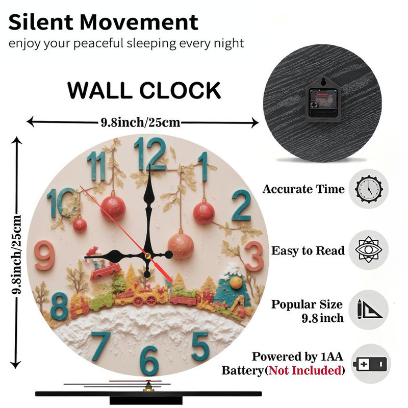 Horloge néon