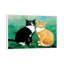 Milo And Archie by Kim Haskins - Single Picture Frame Print on Canvas-2107556775-2105433530