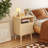 22.83'' H Rattan Nightstand