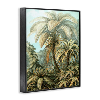  Detailed Palm Tree Leaves Framed Giclee Art by Graffi*tee Studios