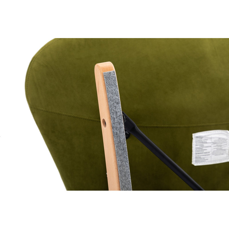 Chaise berçante Jimar, Vert