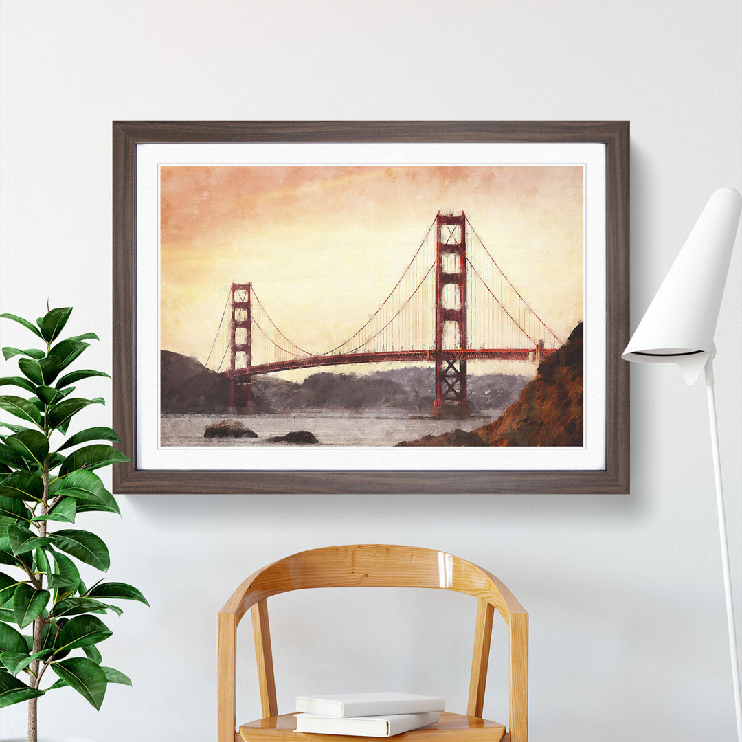 Golden Gate Bridge Vol.3 - Picture Frame Painting