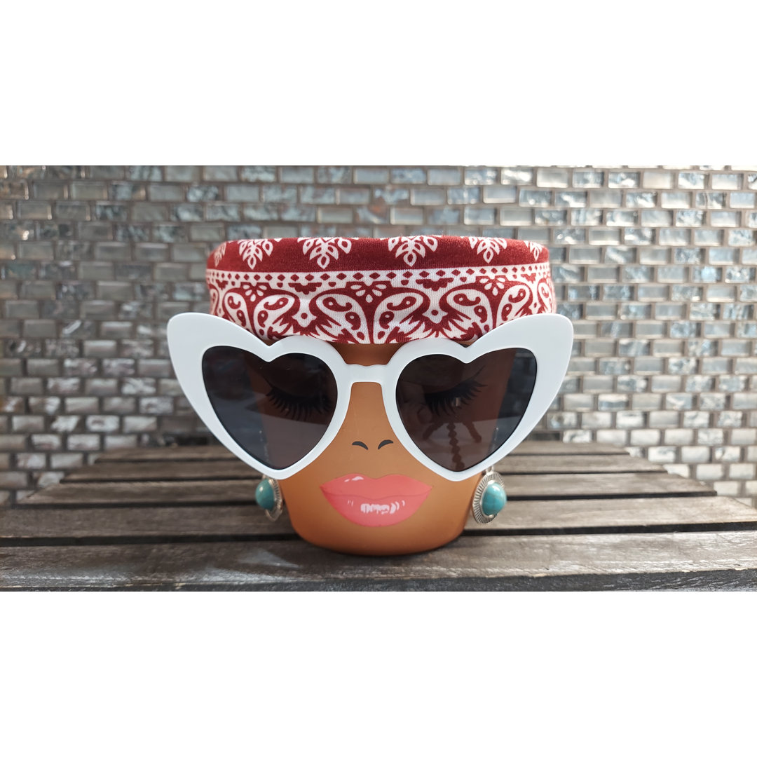Sassy Soul Sister, Head Face Planter, Planter with Drainage, Planter, Flower Pots, Unique Gift Sassy Soul Sister