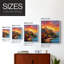 LANDSCAPES Series CCLIV, reproduction encadrée - bois massif-895534779-895534781