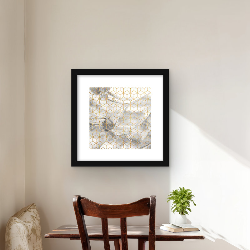 Symmetry - Patterns Pattern Framed Matted Print | Home Decor