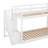 Twin Over Twin Floor Bunk Bed-1709408810