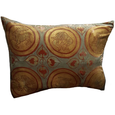Fresco III Velvet Rectangular Pillow Cover