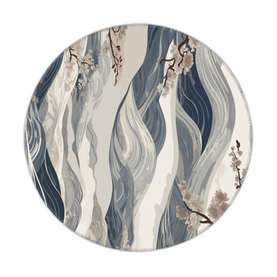 Blush Skyline Indoor And Outdoor Area Rug
