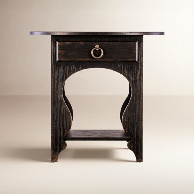 Americana 1-Drawer Oak Nightstand