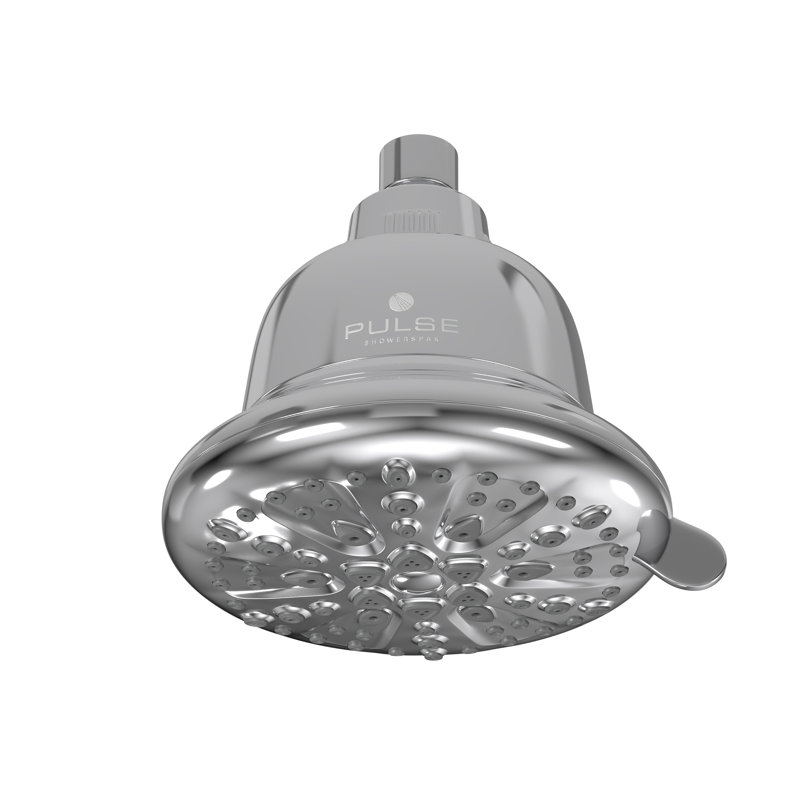 PulsePure 5-in Filtered Showerhead with 15-stage Filtration and Multiple Settings, Chrome