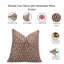 Housse de coussin à motif de blocs de coton fabriqué à la main Fab Divine - Tulsi Buti-430007117