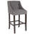 Ahseem 24" High Transitional Tufted Walnut Counter Height Stool-2028909506-2028909534