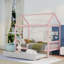 Structure de lit House avec lit gigogne