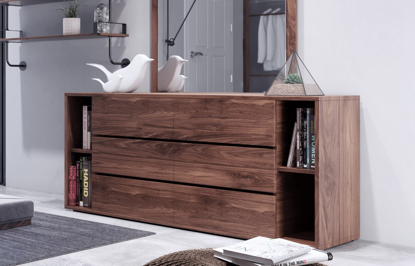 Amalie 6 - Drawer Double Dresser