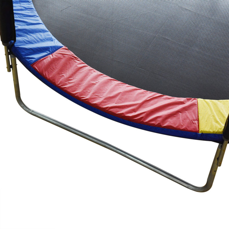 Coussin de bordure pour trampoline Ceres, 8', Rouge/bleu/jaune