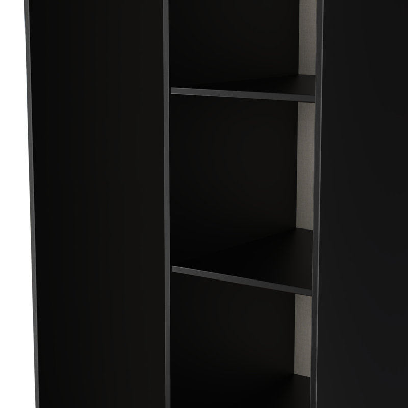Taeyah Open Wardrobe, Black
