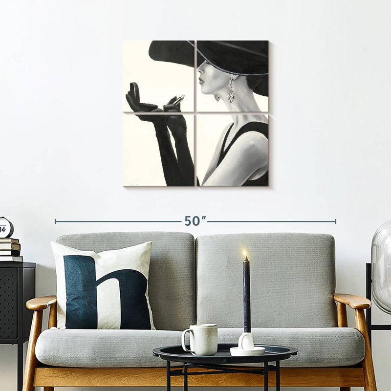 Leisha Haute Chapeau II, 26" H x 26" W