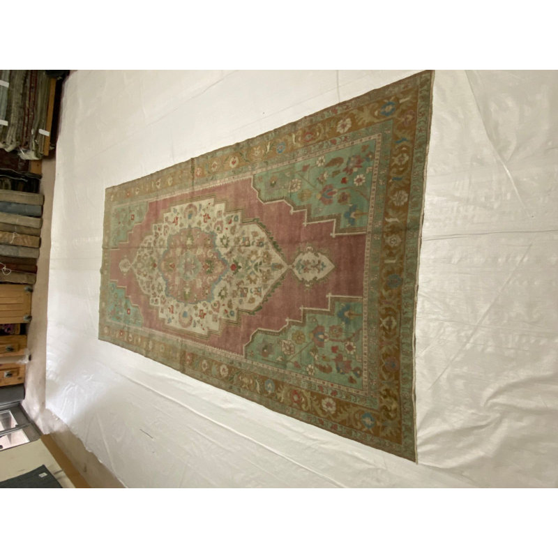 Tapis tribal Dakhia 5 x 10 rétro Anatolian