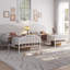 Metal Bed with Arched Headboard and Footboard-366383306-366383309