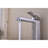 Single Handle Bathroom Sink Faucet In Brushed Nickel - Resists Impact Damage Reduces Noise And Ensures Smooth Flow