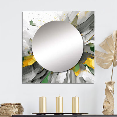 Lavaune - Scandinavian Large Square Mirror Wall Decor For Bedroom