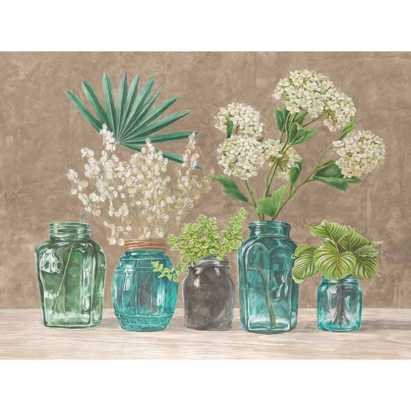 Spring Arrangement II (Neutral) by Jenny Thomlinson - Wrapped Canvas Art Prints, 60cm H x 80cm W x 4cm D
