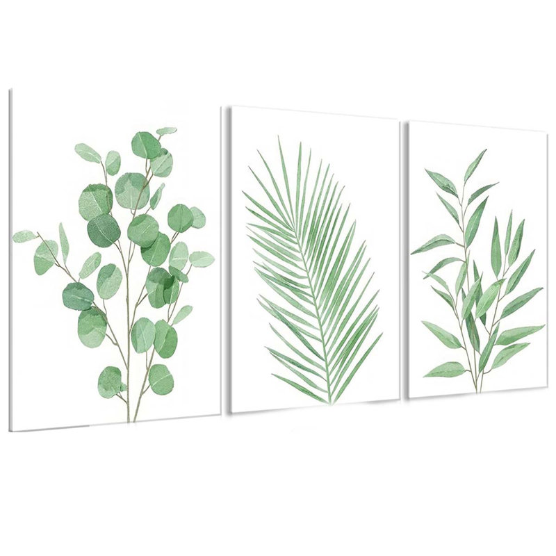 3 Piece Wrapped Canvas Print, 60 cm H x 40 cm W